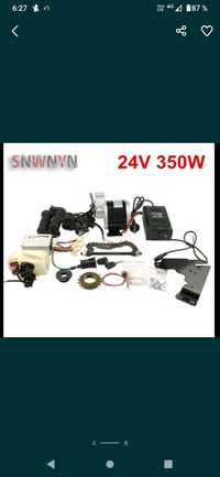 Kit motor 350w reductor bicicleta,trotineta,atv,masinuta,kart etc elec