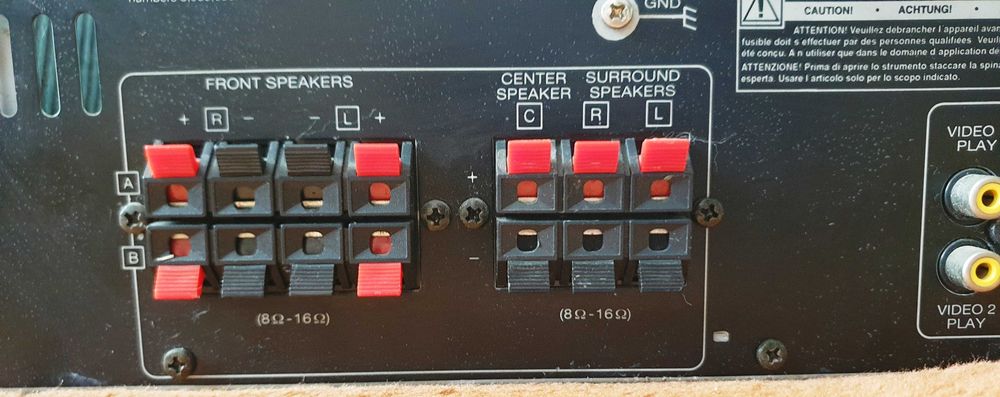 Monacor DSR-2000 amplituner 2X100W pe 8 Ohm