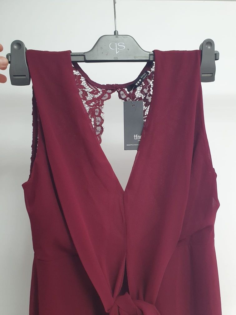 Rochie eleganta culoare bordo