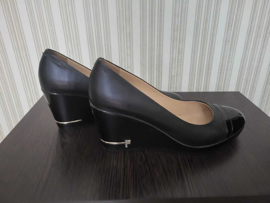 туфли женские кожаные