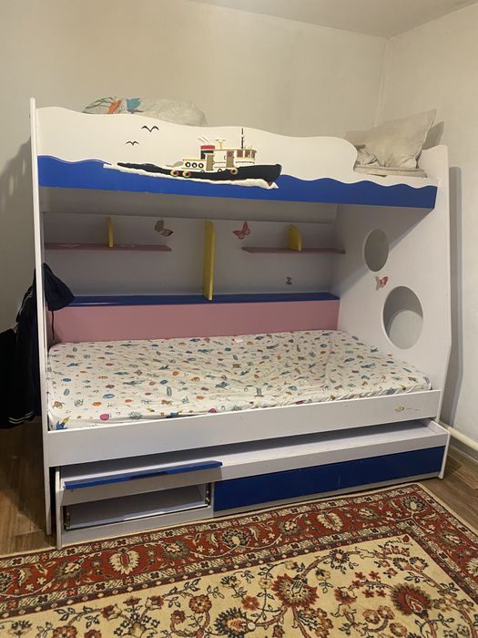 Детская 3 ярусная кровать, 2 ярусная кровать