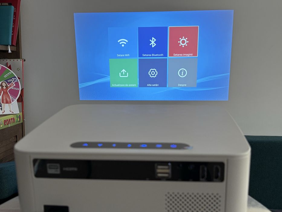 videoproiector profesional lampa LED office incorporat ppt doc xls etc