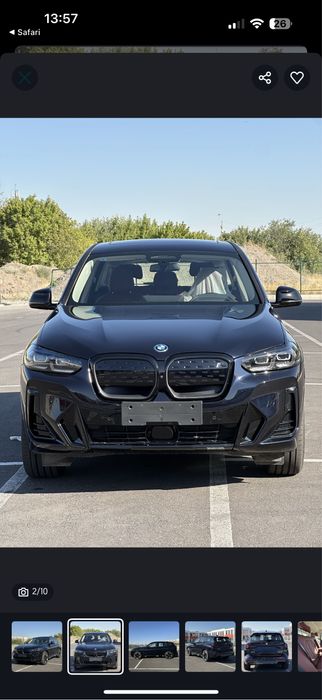 Bmw ix3 в наличии с гарантией