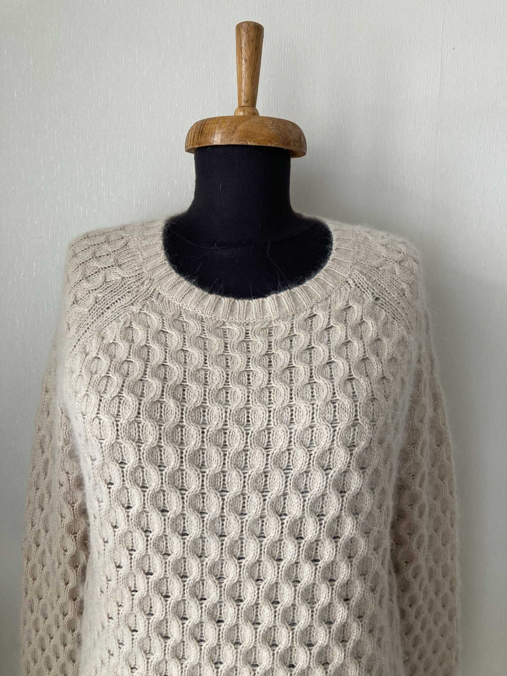 Antik Batik 100% Angora женски пуловер от ангора размер 42 / L