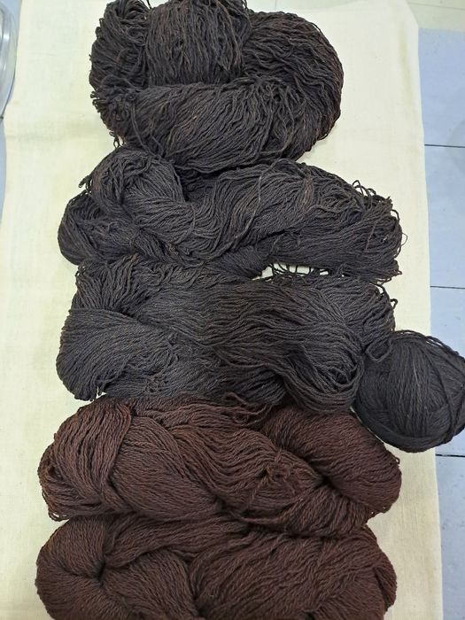 Домашна вълна за чорапи