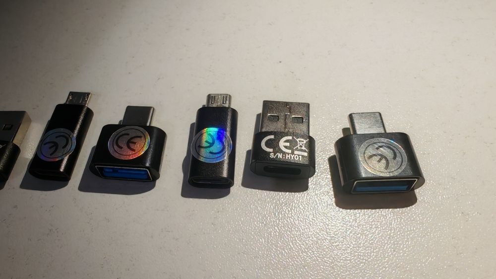 Адаптеры, переходники  USB, Micro USB, Type - C.