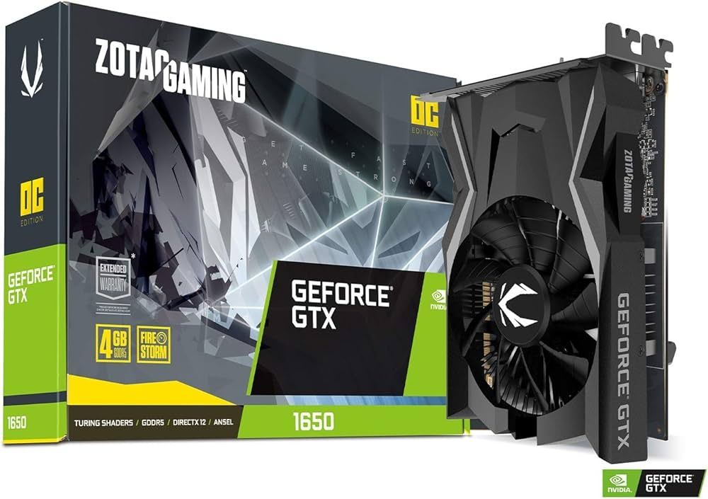 Zotac gaming GTX 1650 OC