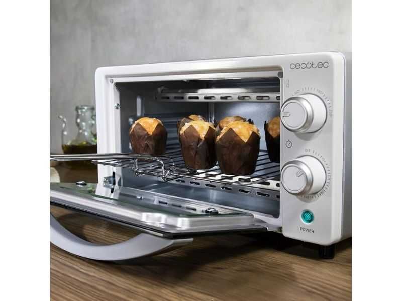 Компактна Мини Фурна Cecotec Bake&Toast 1090, Бяла