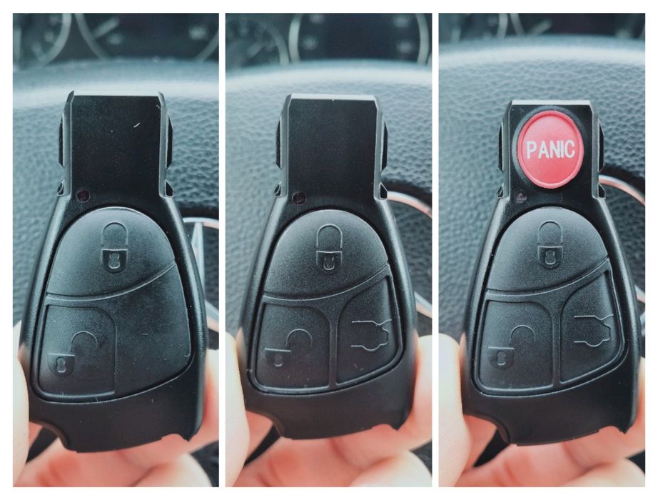 Корпус чехол для ключ рыбка Мерседес