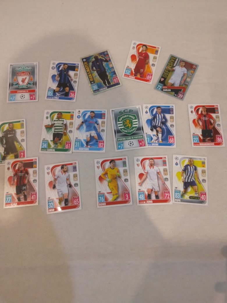 Това са Match Attax Футболни карти