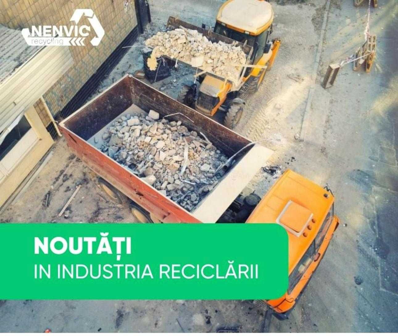 Colectare și eliminare deșeuri din construcții moloz si alte tipuri