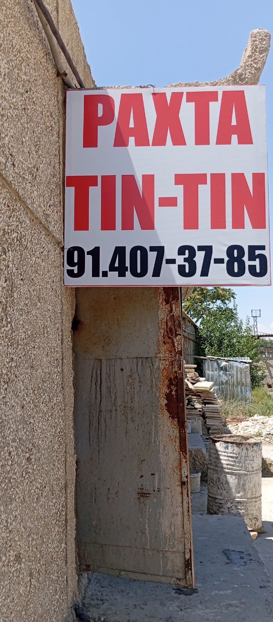 Paxtalarni tin tin qilamiz arzon narxda