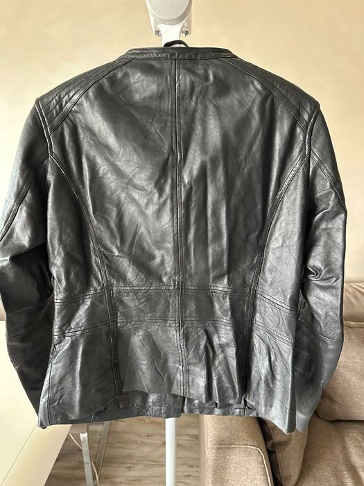 Яке естествена кожа TRUSSARDI JEANS