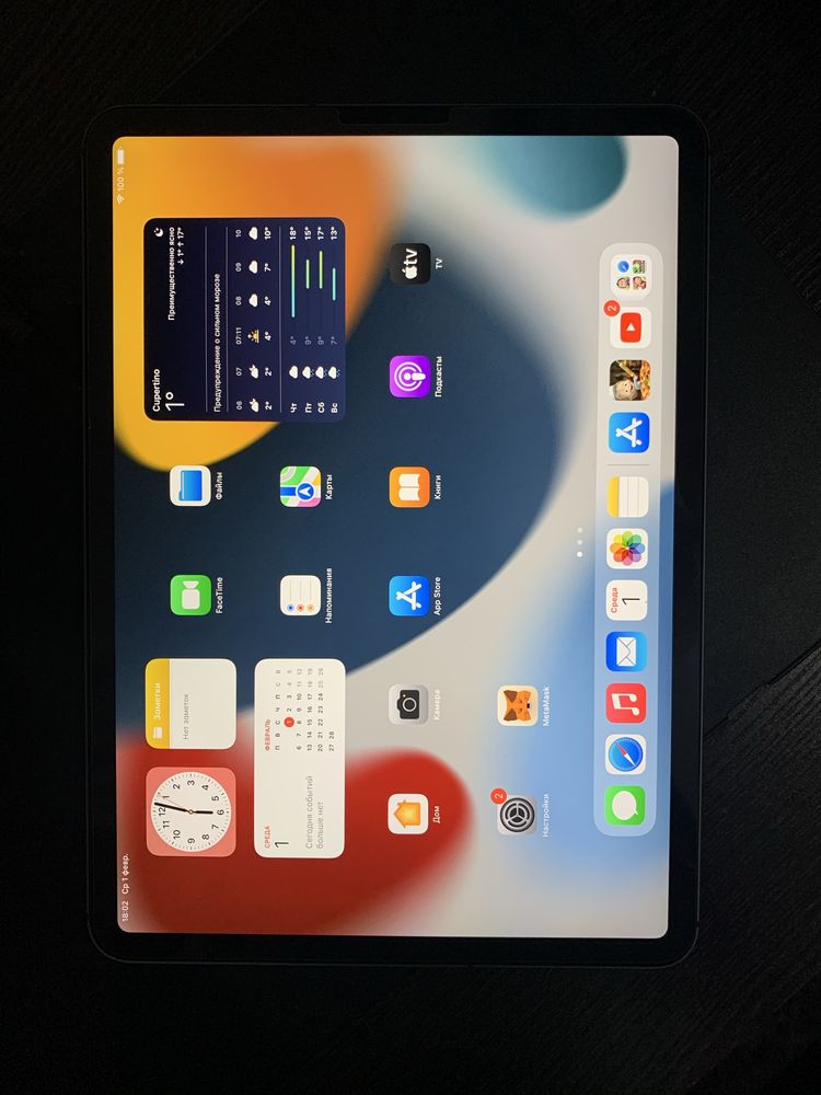 iPad Pro 11-inch (2nd Generation) Wi-Fi + Cellular