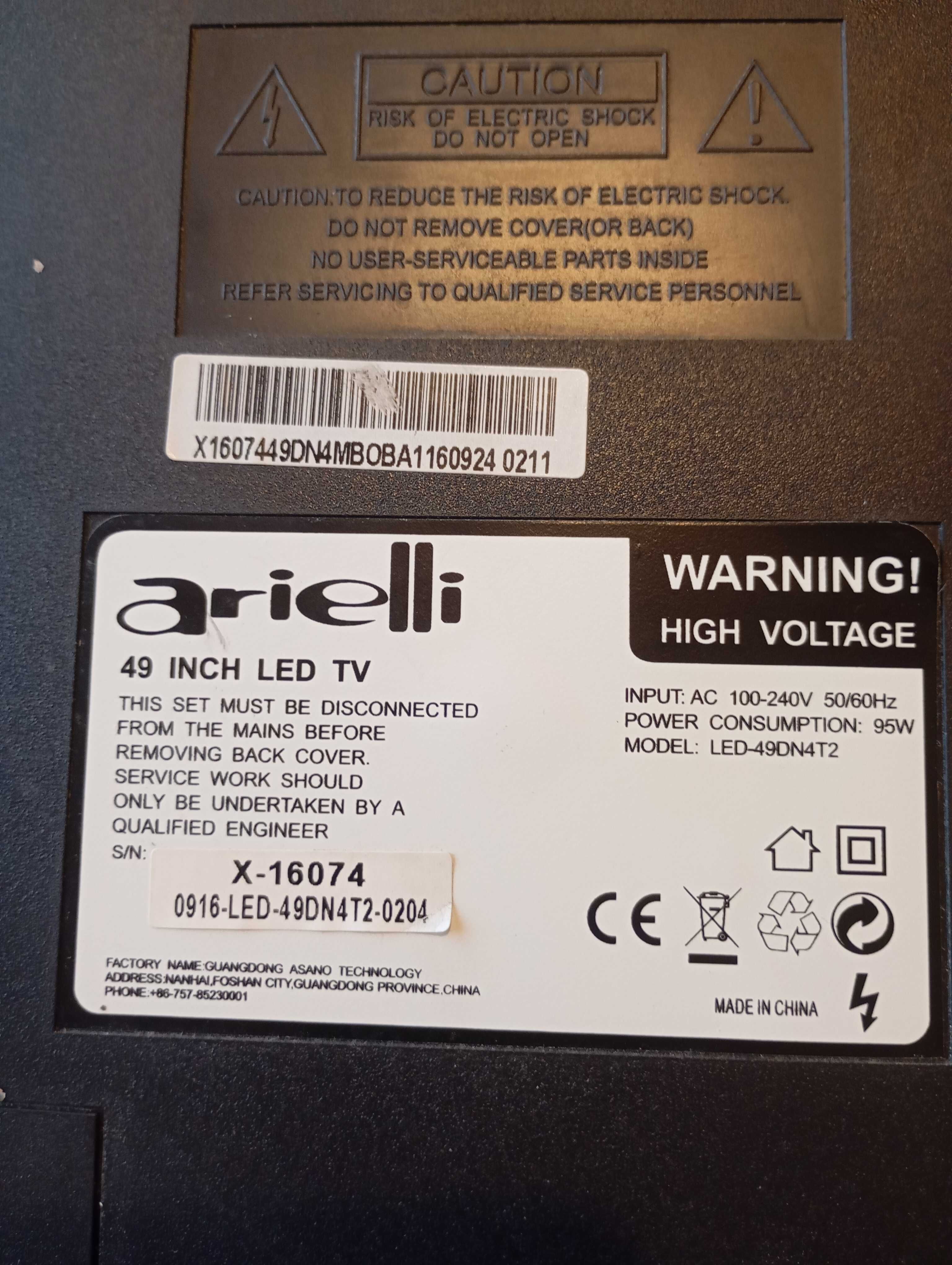 Arielli 49 инча Телевизор LED