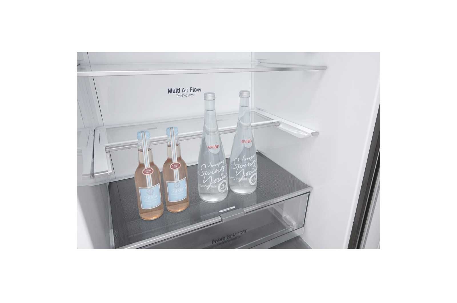 Холодильник LG GC-B569PMCM | 451л | DoorCooling+ | ThinQ | Серебристый