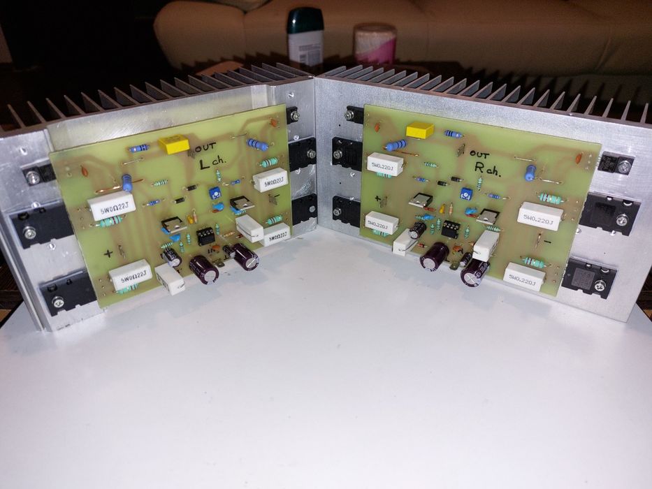 Kit amplificator audio 2x100W