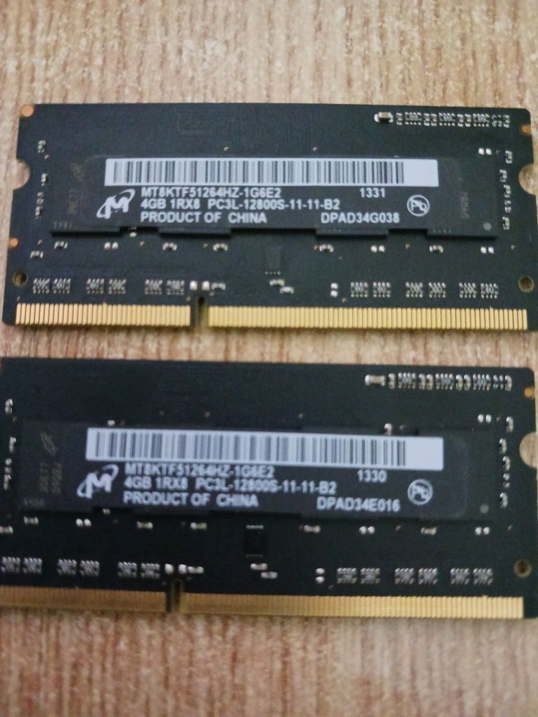 Vând Memorie Ram 4gb 2 bucăți