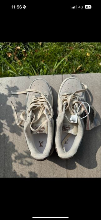 Pantofi Nike Air force  x Loius Vuitton