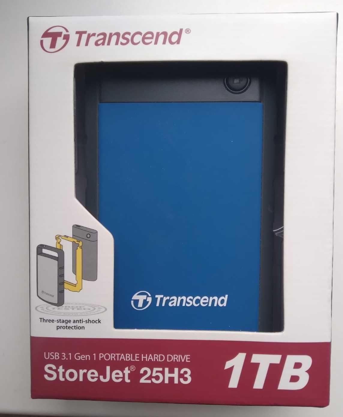 Внешний HDD 2.5" 1TB Transcend