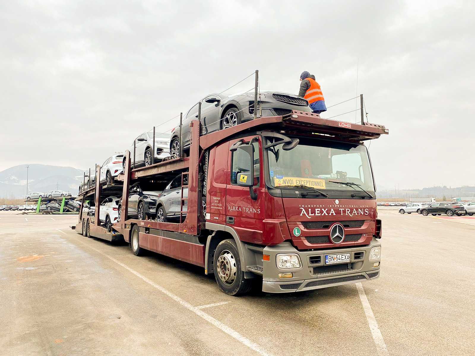 Transport auto din Franta, Germania, Italia spre Romania