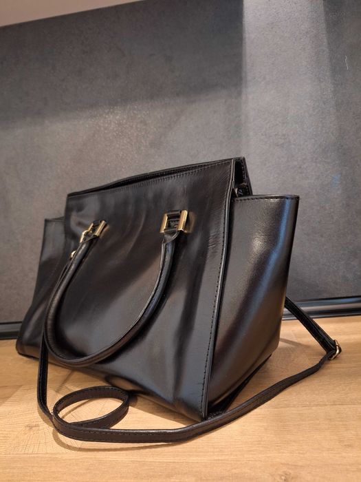 Чанта естествена кожа