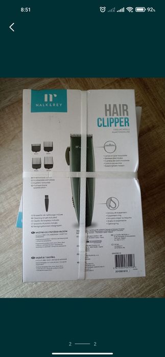 Masina/Aparat de tuns Nalk & Rey NRHC980-18 EVO