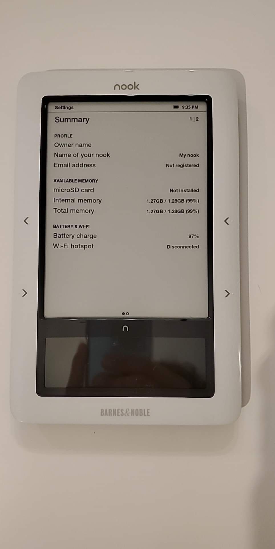 Електронен четец Nook