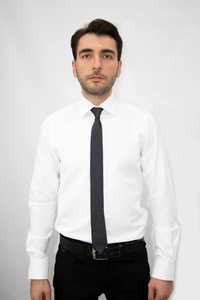 Новая мужская рубашка (S, 37-38), белого цвета, Турция.
