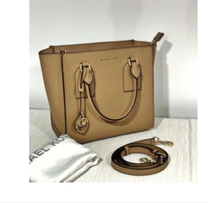 Сумка Michael Kors оригинал натуральная кожа коричневая женская