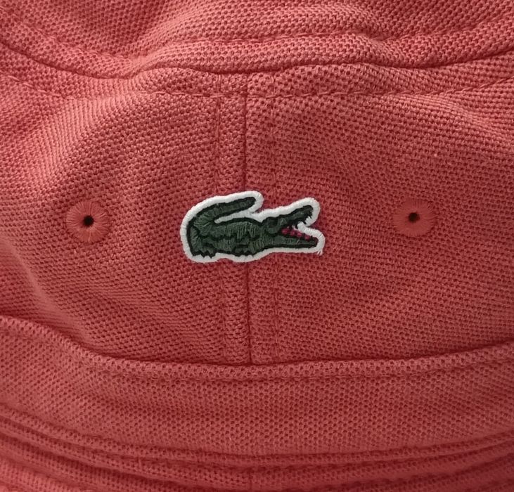 Lacoste Bucket Hat оригинална шапка M шапка идиотка