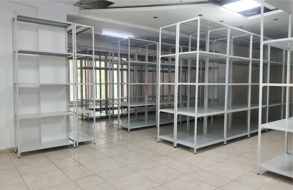 Arxiv stellaj, rafli metall tokchalar, ombor, архивный стеллаж