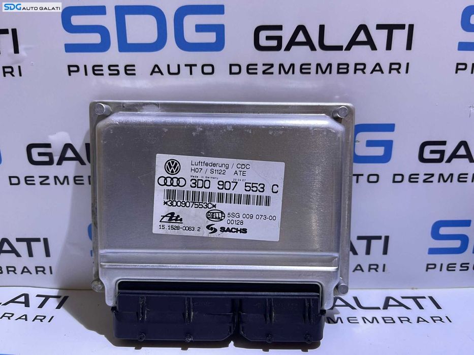 Unitate Modul Calculator ECU Reglaj Nivel Suspensie Amortizoare Telescoape Volkswagen Phaeton 2002 - 2016 Cod 3D0907553C 5SG009073 [L3328]