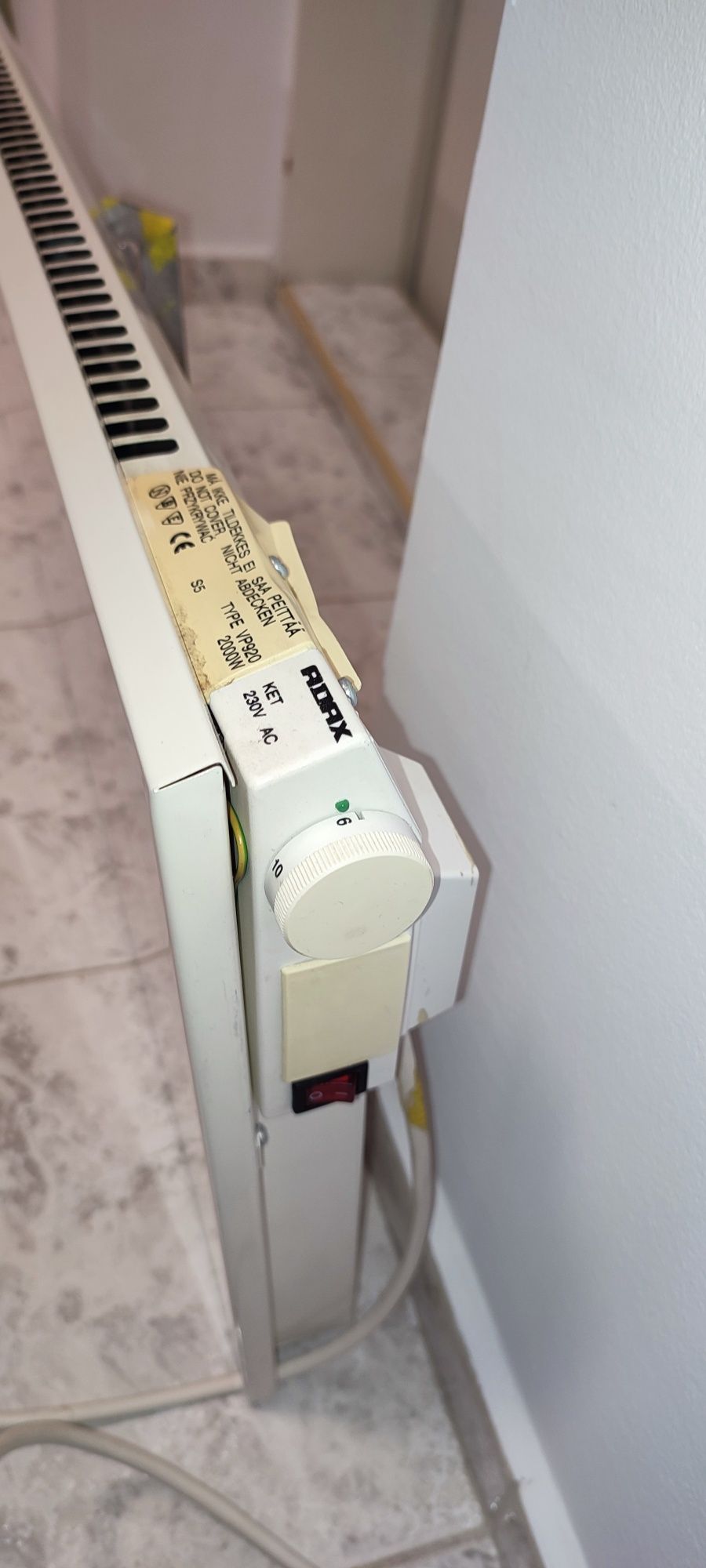 Tedan 750W електрическа лира баня Adax glamox 2000w 1400