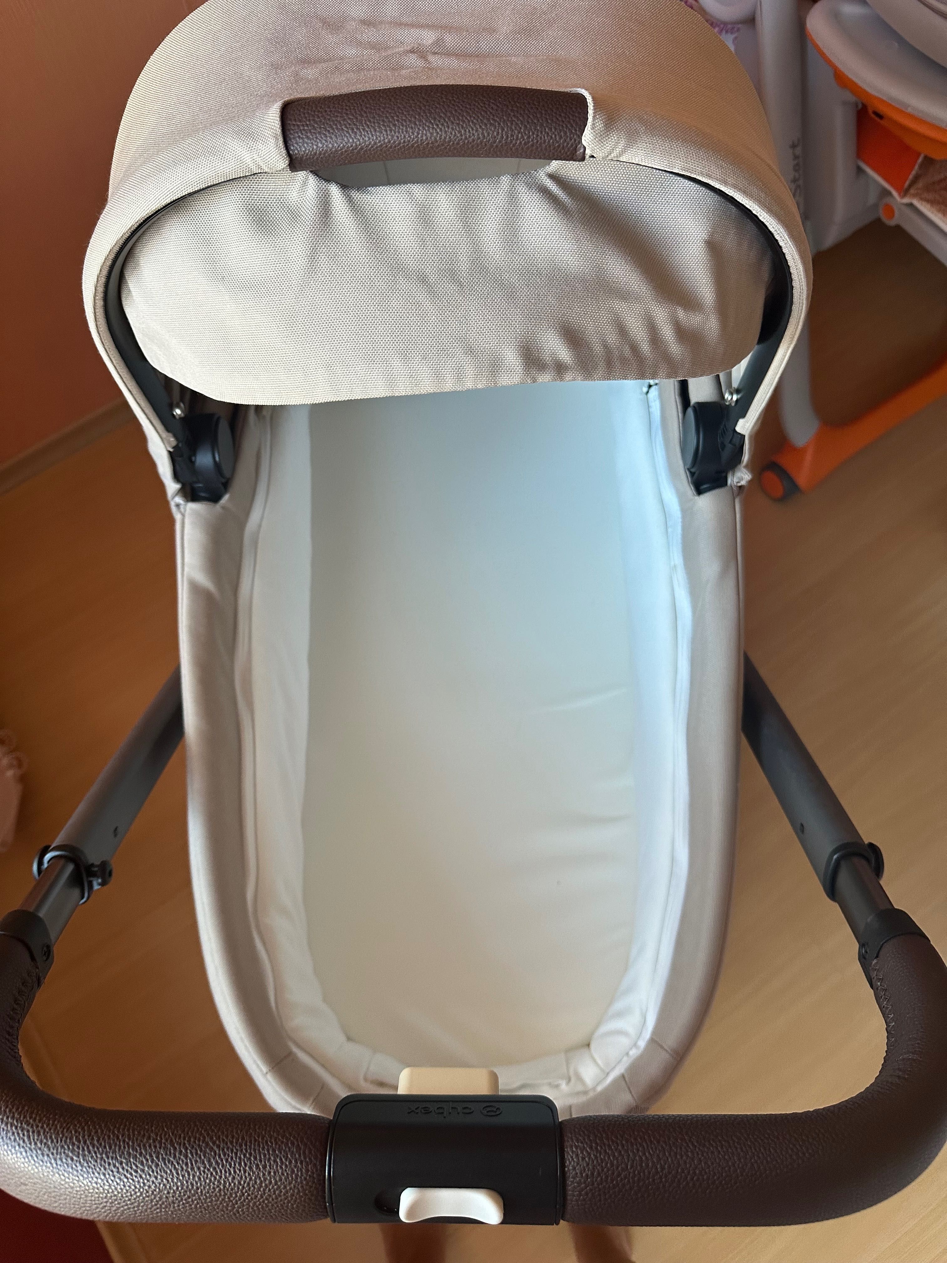 Бебешка количка Cybex balios s lux almond beige с гаранция