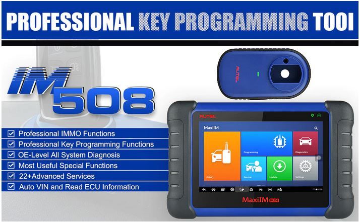 Programator Autel IM508 + XP400 PRO , chei, diagnoza auto