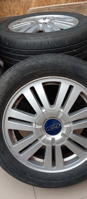 Set de 4 jante din aliaj echipate cu anvelope de vară 205/55/16