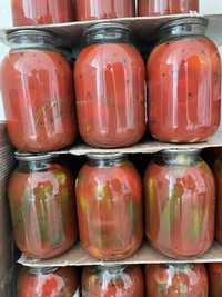 Огурцы в томатном соку домашние