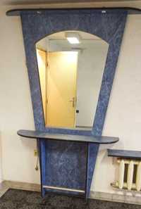 Огледало с рамка за фризьорски салон