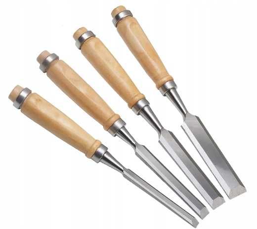 Set 4 dalti 230mm 6-24mm cu maner lemn (KD11770)