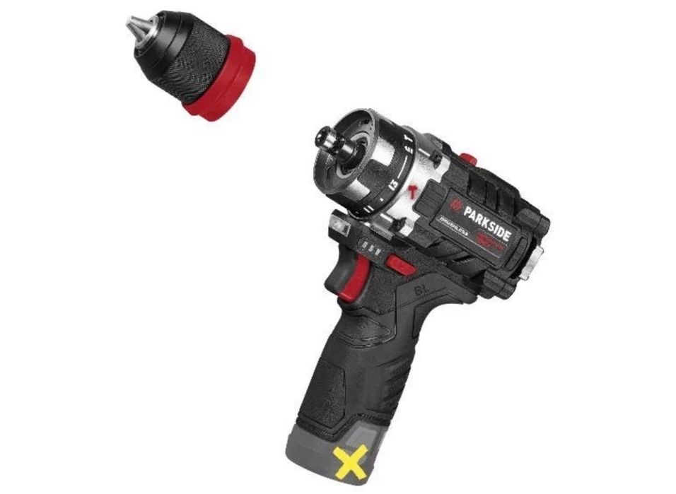 Bormasina cu percutie Parksaide performance 12 v PSBSAP 12 A1 filetant