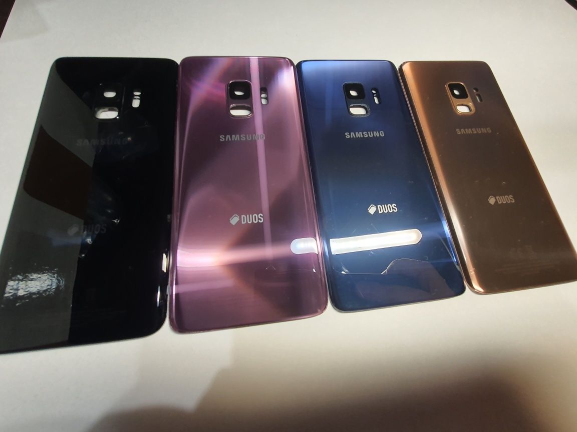 Capac spate original Samsung S9 G960 negru roz albastru auriu