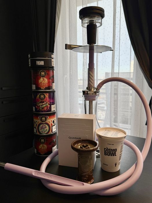 Pachet narghilea Amotion FUTR, creuzete, arome