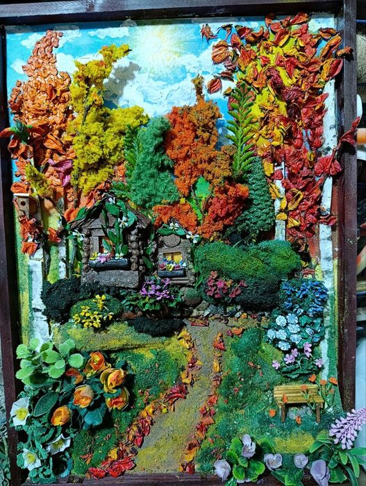 Настенное панно осень.