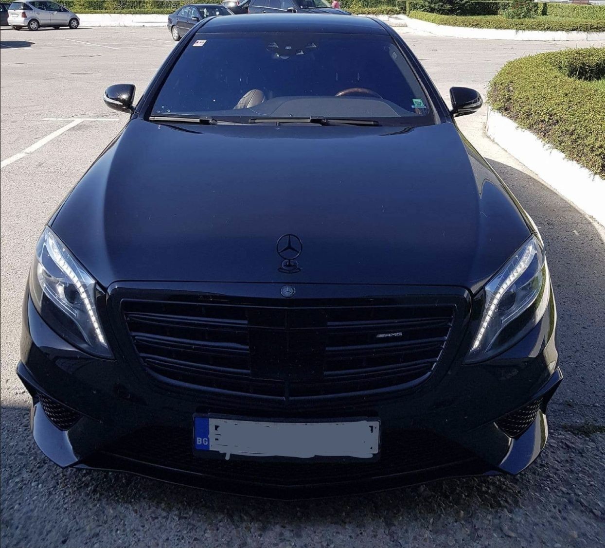 W222 решетка grill радиаторна решетка Mercedes S class AMG S63AMG face