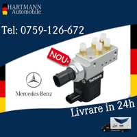 Mercedes E W211 / CLS - BLOC SUPAPE Valve Suspensie Aer Pneumatica NOU