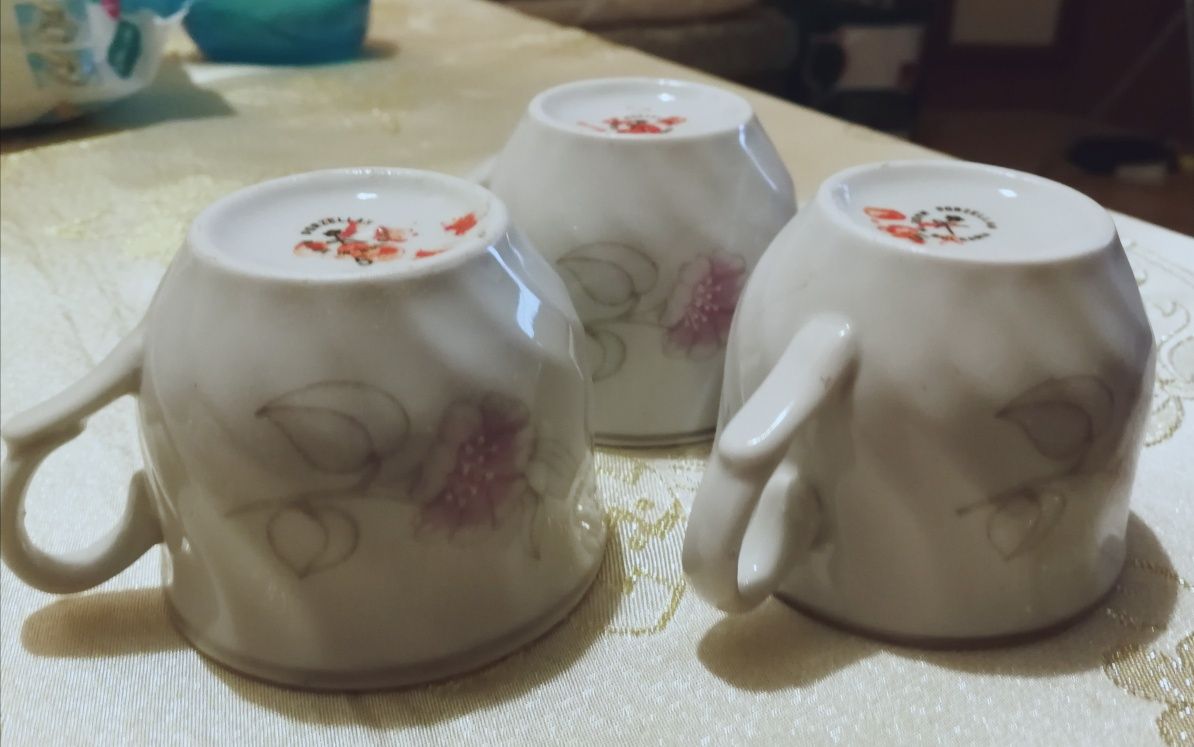 Чашки за кафе от порцелан