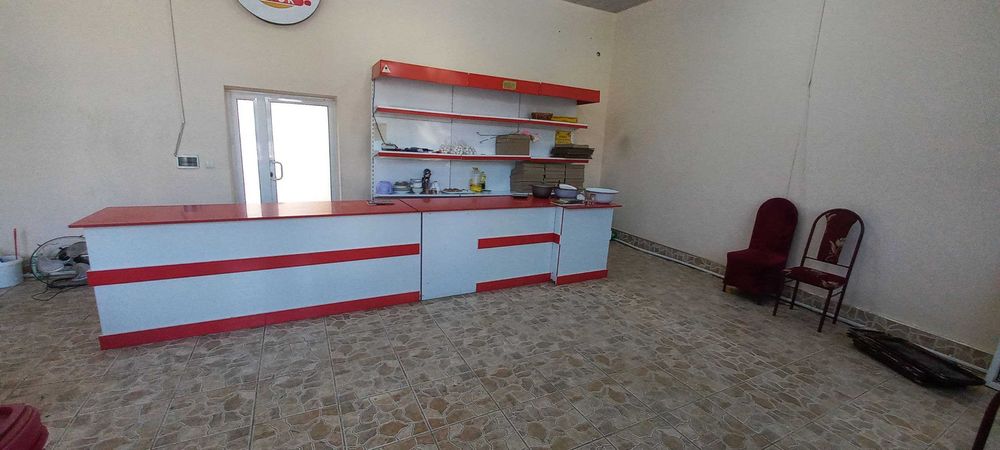 Савдо дукони учун прилавка ва стеллаж