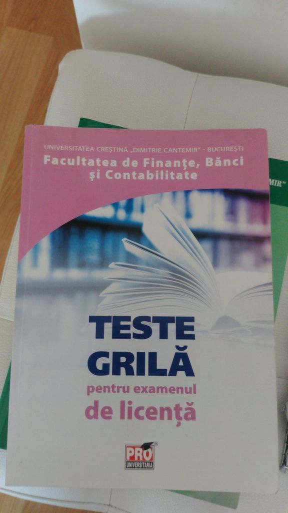 Facultate Dimitrie Cantemir 3 manuale, grile