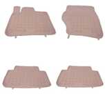 Covorase Presuri Auto din Cauciuc Crem compatibil cu Audi Q7 4L (2005-